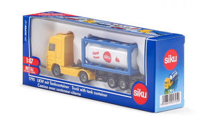Siku Mercedes-Benz Truck With Tank Container 1:87
