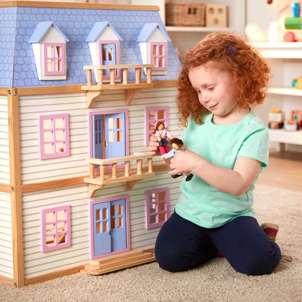 Melissa & top doug wooden dollhouses