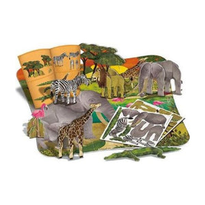 4M 3D Safari Floor Puzzle 54 Piece
