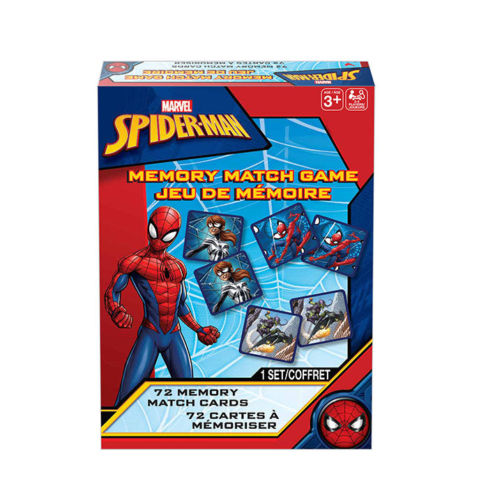 Spiderman Animated Memory Match Game