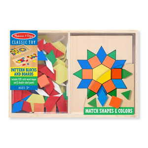 Melissa & Doug Pattern Blocks And Boards