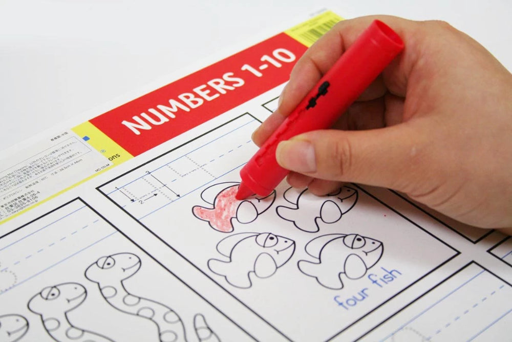 Melissa & Doug Numbers 1-10 Write-A-Mat