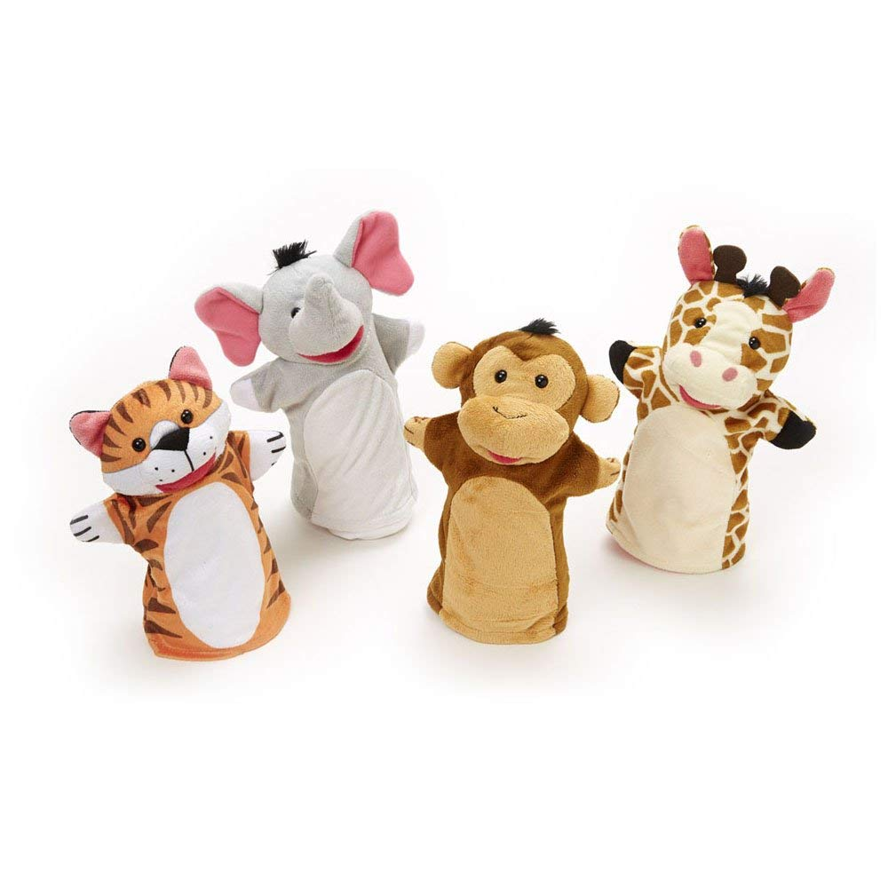Melissa & Doug Zoo Friends Hand Puppets