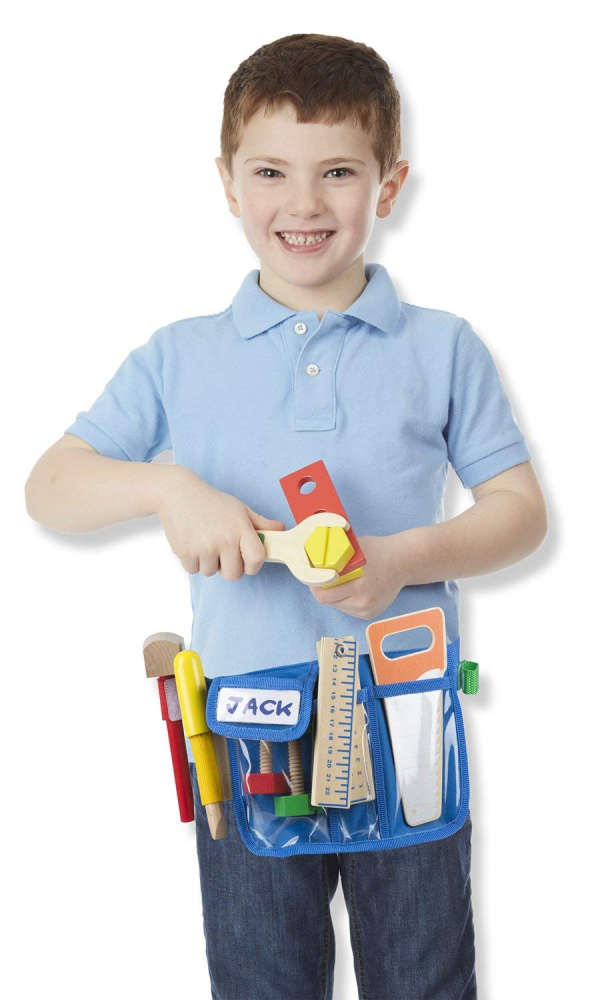 Melissa and doug deluxe tool belt set cheap