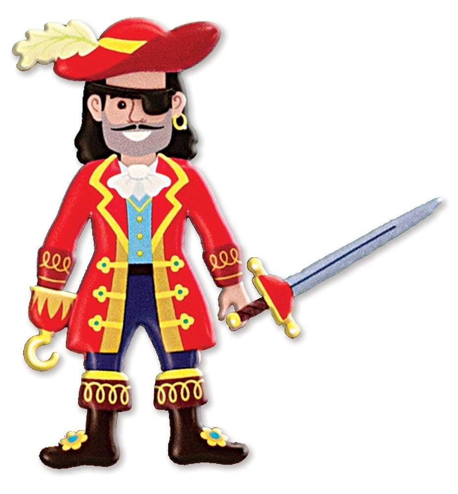 Melissa & Doug Puffy Sticker Activity Book: Pirates