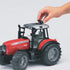 Bruder Massey Ferguson 7480 Toy Tractor & Tipping Trailer