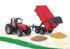 Bruder Massey Ferguson 7480 Toy Tractor & Tipping Trailer