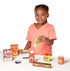 Melissa & Doug Wooden Pantry Products Play Food Set
