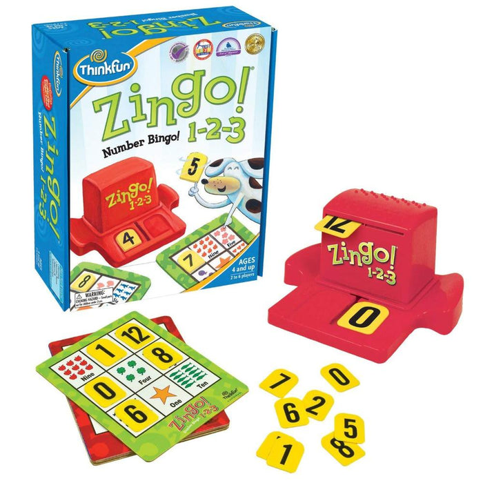 ThinkFun Zingo! 1-2-3 Educational Game