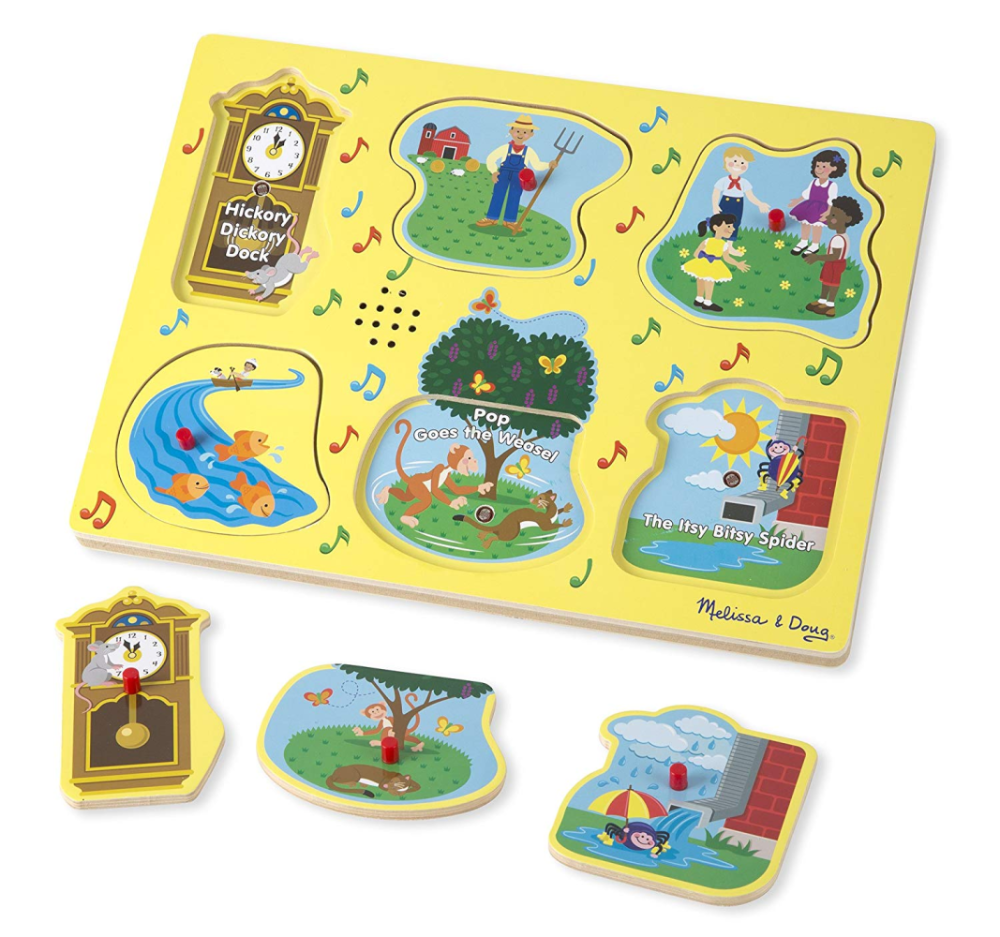 Melissa & Doug Nursery Rhymes 1 Sound Puzzle
