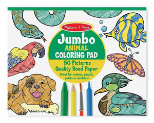 Melissa & Doug Jumbo Coloring Pad - Animals