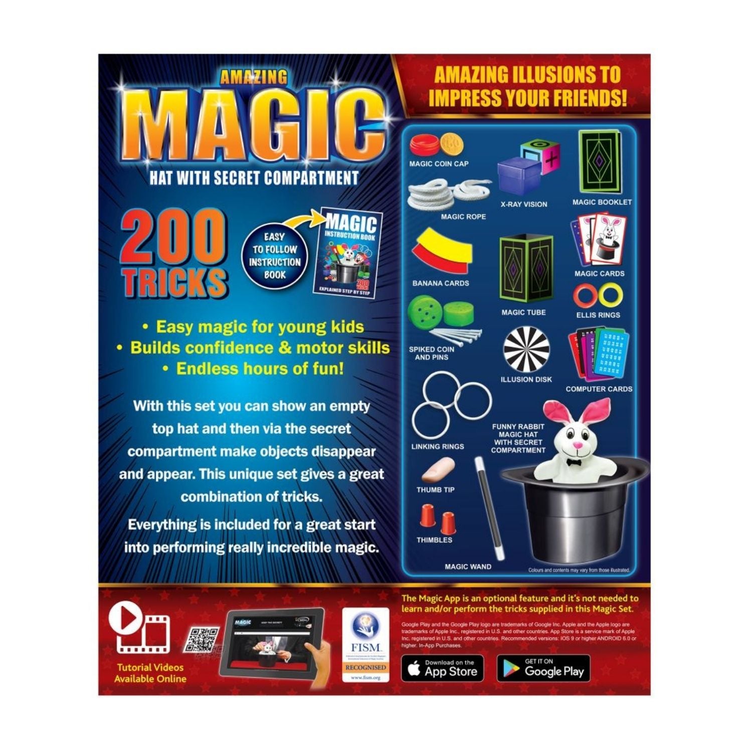 Amazing Magic Hat - 200 Tricks