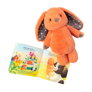 B. Toys Board Book & Plush Set - Happyhues Coral Cutie Book Set