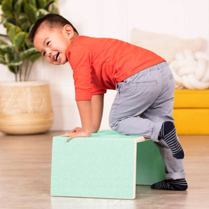 B. Toys Chair Stair Mint 3-in-1 Step Stool For Kids