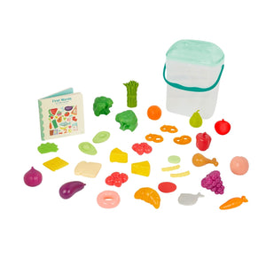 B. Toys Food bucket with Book
