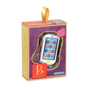 B. Toys Hi!! Phone Touch Screen - Metallic Silver