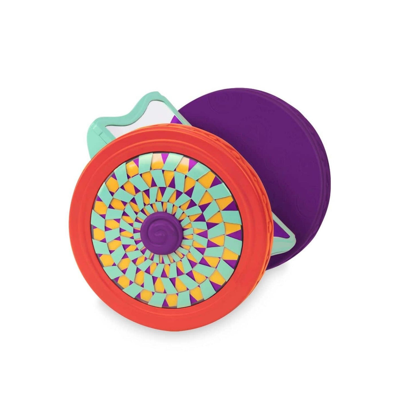 B. Toys Miroir Roulant Looky-Looky | Jouet Sensoriel Bébé 0+ Mois | Stimule La Motricité Et Ramper | Couleurs Vives