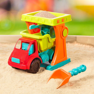 B. Toys Sandmill, Truck and Shovel