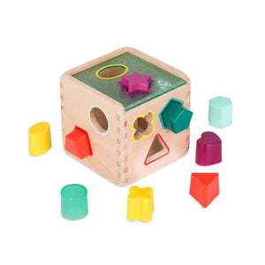 B. Toys Wonder Cube Wooden Shape Sorter