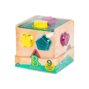 B. Toys Wonder Cube Wooden Shape Sorter