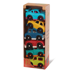 B. toys Happy Cruisers - 6 Mini Vehicles