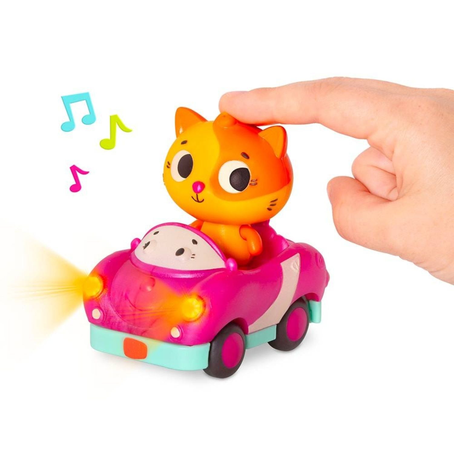 B. toys Light up cars - Cat, Dog & Frog