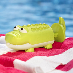 B. toys Splishin' Splash Crocodile Water Squirt