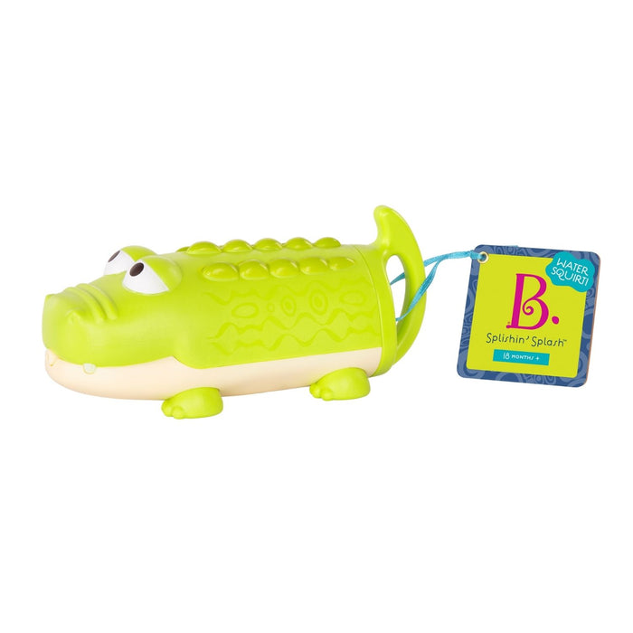 B. toys Splishin' Splash Crocodile Water Squirt