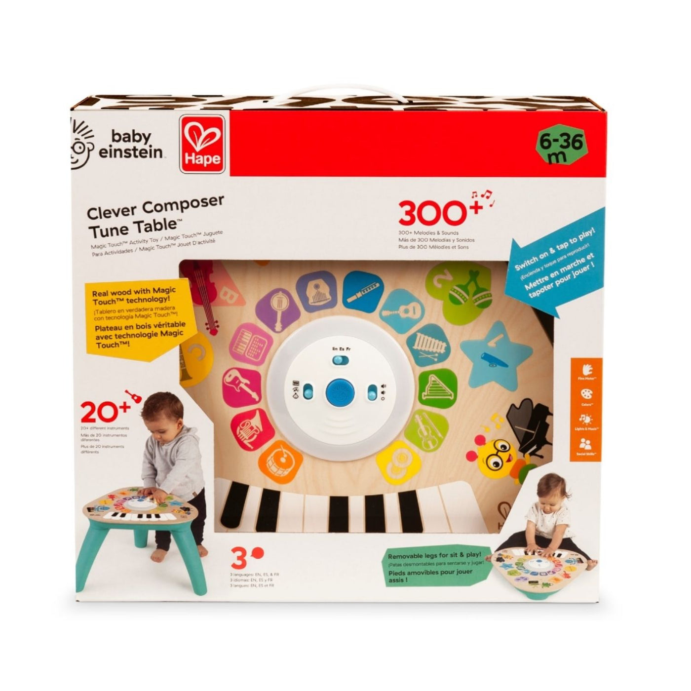 Baby Einstein - This piano from the 4-in-1 Kickin' Tunes™ Music and  Language Discovery Gym grows with your budding musician. From baby kicks to  toddler taps, these piano magic touch keys will