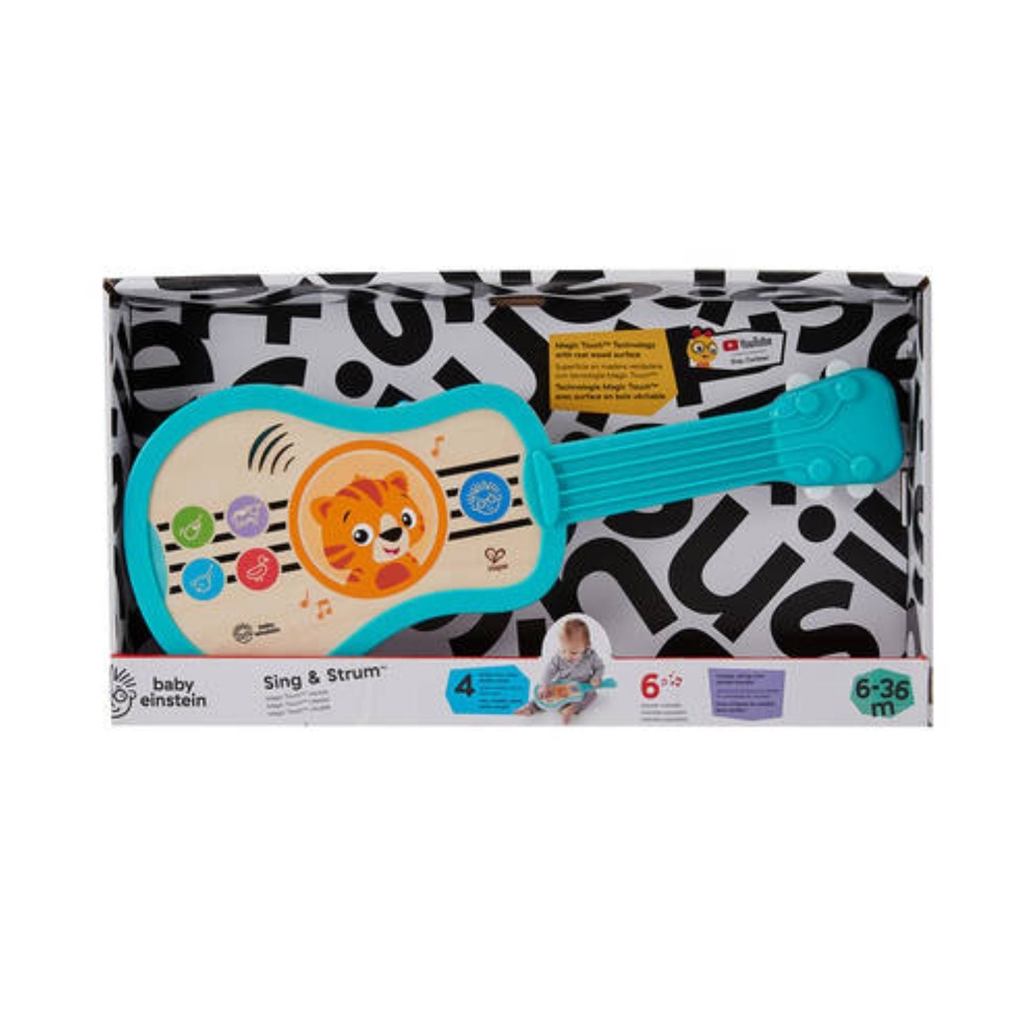 Baby Einstein Magic Touch Ukulele Sing & Strum Musical Toy