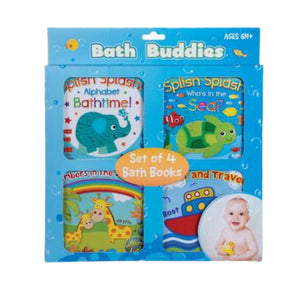 Bath Buddies - set of 4 Bath Books
