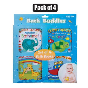 Bath Buddies - set of 4 Bath Books
