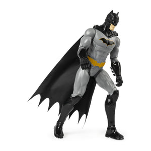 Batman 12″ Action Figure - Silver With Yellow Belt