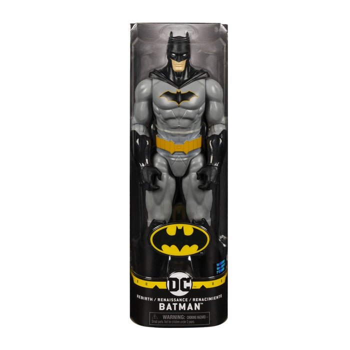 Batman 12″ Action Figure - Silver With Yellow Belt