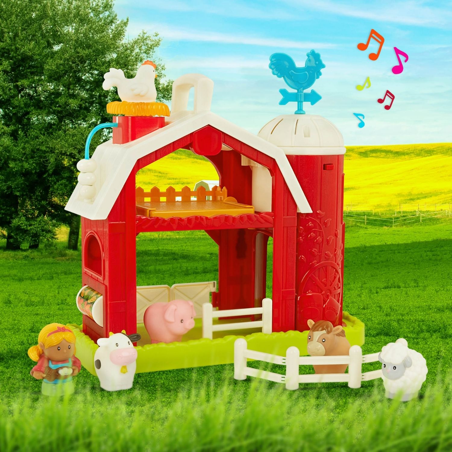 Battat Musical Barn Playset –