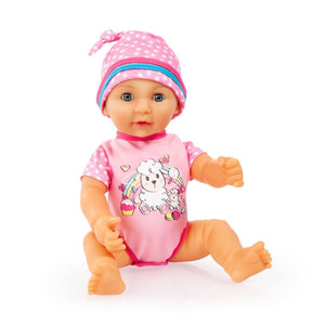 Bayer Lisa Newborn Baby Doll 40cm (Pink/Sheep)