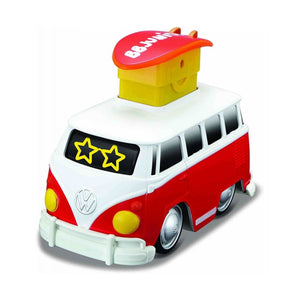 Bburago Junior Press & Go VW Samba Bus - Red