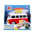 Bburago Junior Press & Go VW Samba Bus - Red