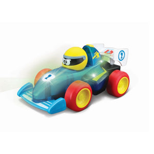 Bburago Junior Push & Glow - Formula Fun - Blue