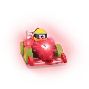 Bburago Junior Push & Glow - Formula Fun - Red