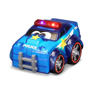 Bburago Junior Push & Glow - Police Car
