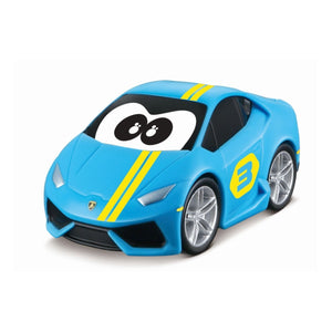 Bburago Junior Push & Race Lamborghini Huracan - Blue