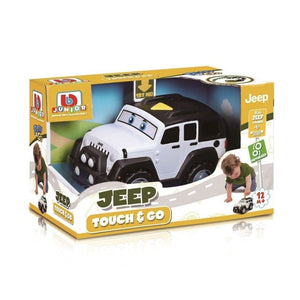 Bburago Junior Touch & Go Jeep Wrangler Unlimited - White