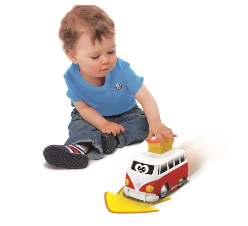 Bb Junior Press & Go VW Samba Bus - Red