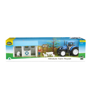 Big Harvest New Holland Mini Farm Playset With Sheep & Barn