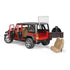 Bruder Jeep Wrangler Unlimited Rubicon - Red