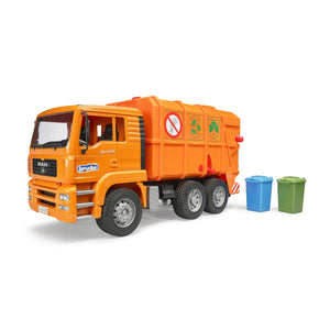 Bruder MAN TGA Garbage Truck Orange