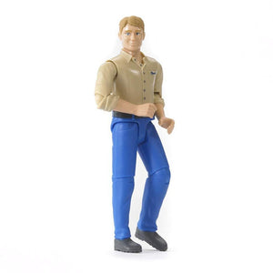 Bruder Toy Man With Blue Jeans - Light Skin