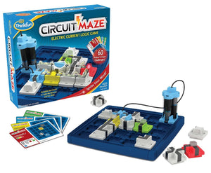 ThinkFun Circuit Maze Electric Current Logic Game and STEM Toy for Boys and Girls Age 8 and Up - Toy of the Year Finalist, Teaches Players about Circuitry...