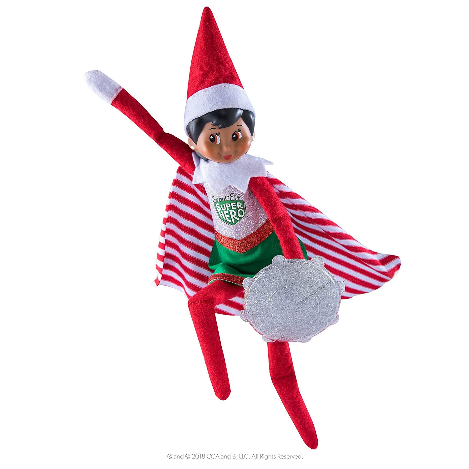 Claus Couture Superhero Girl outfit